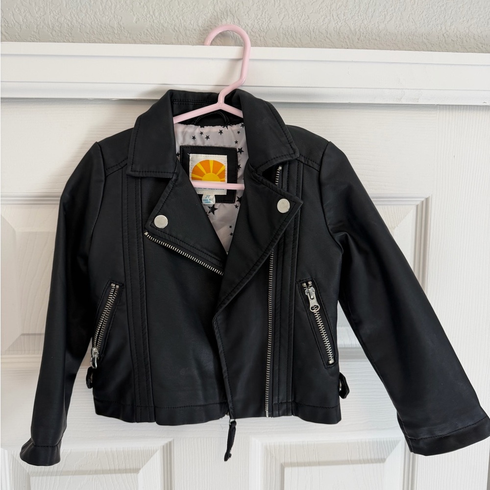 C&C California Black Kids Moto Jacket